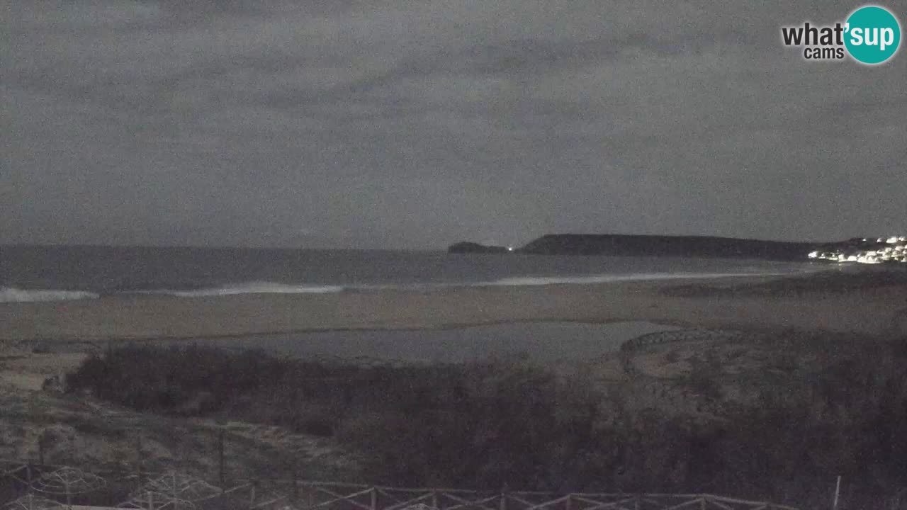 Web kamera Torre dei Corsari – Pogled uživo na plažu s Punta Usai