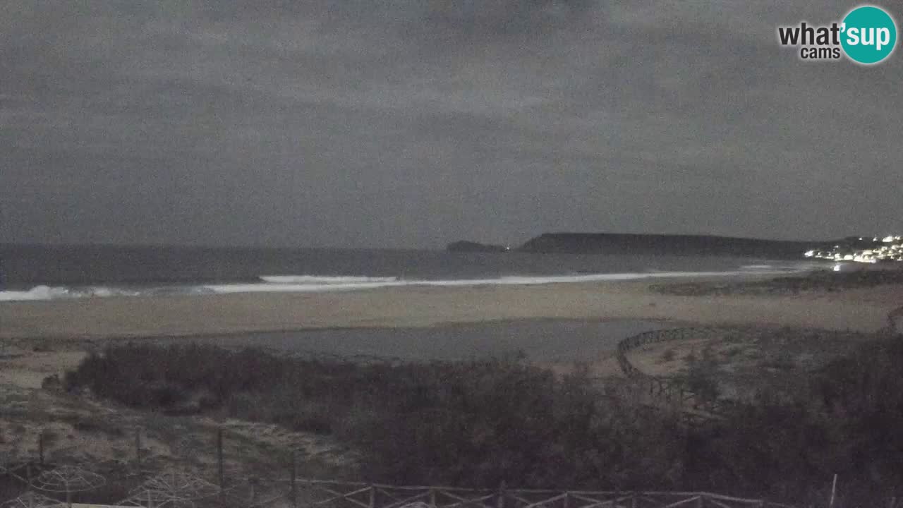 Webcam Torre dei Corsari – Vue en direct sur la plage depuis Punta Usai