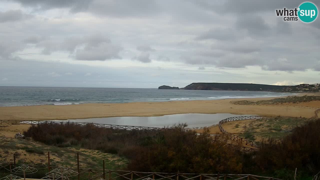 Webcam Torre dei Corsari – Vue en direct sur la plage depuis Punta Usai