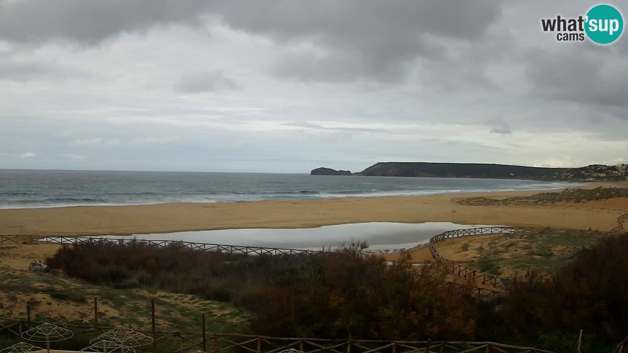 Webcam Torre dei Corsari – Vista live sulla spiaggia da Punta Usai
