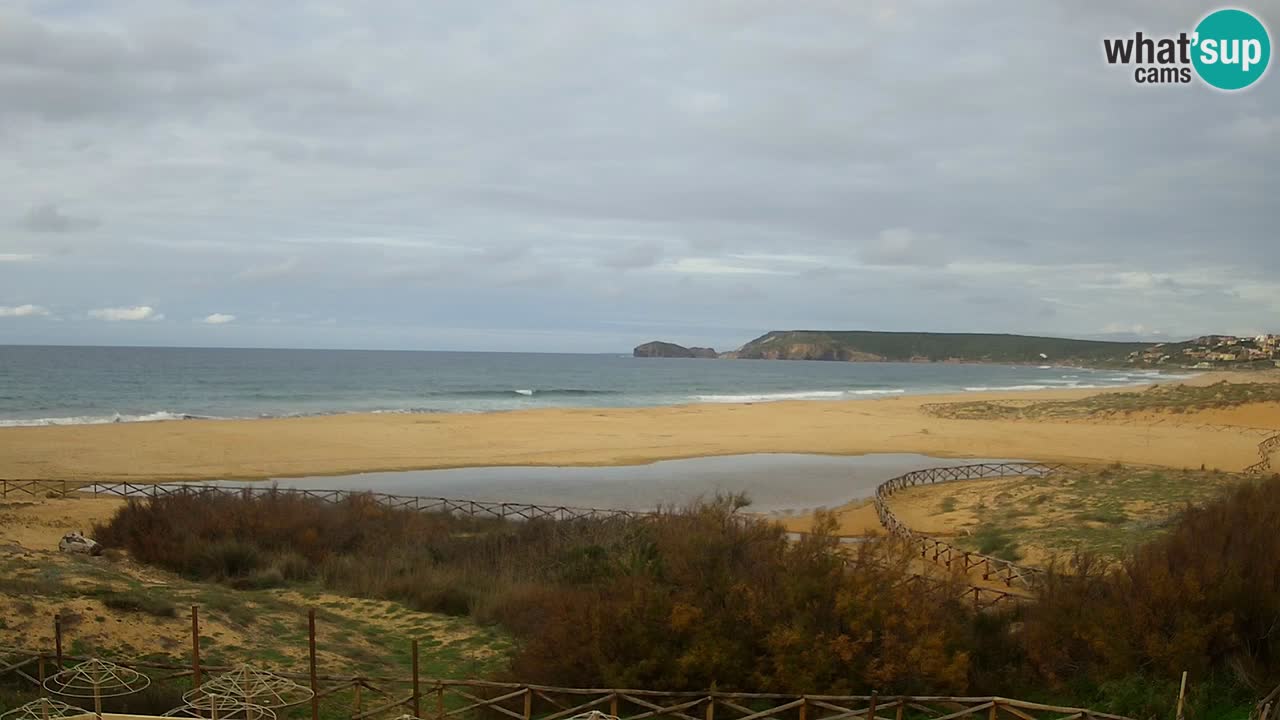 Webcam Torre dei Corsari – Liveblick auf den Strand von Punta Usai