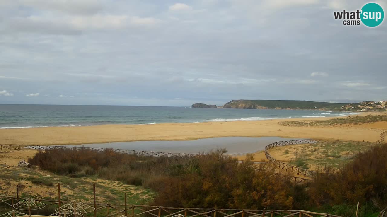 Webcam Torre dei Corsari – Vue en direct sur la plage depuis Punta Usai