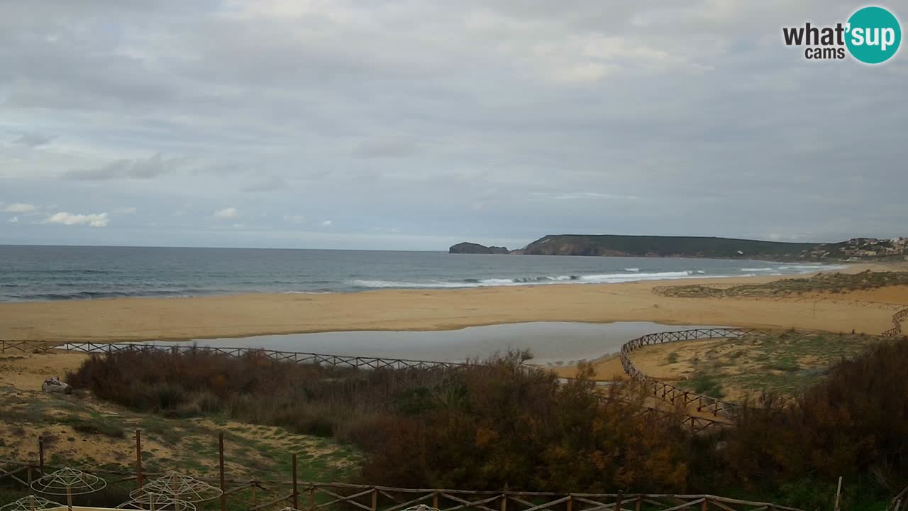 Webcam Torre dei Corsari – Live Beach View from Punta Usai
