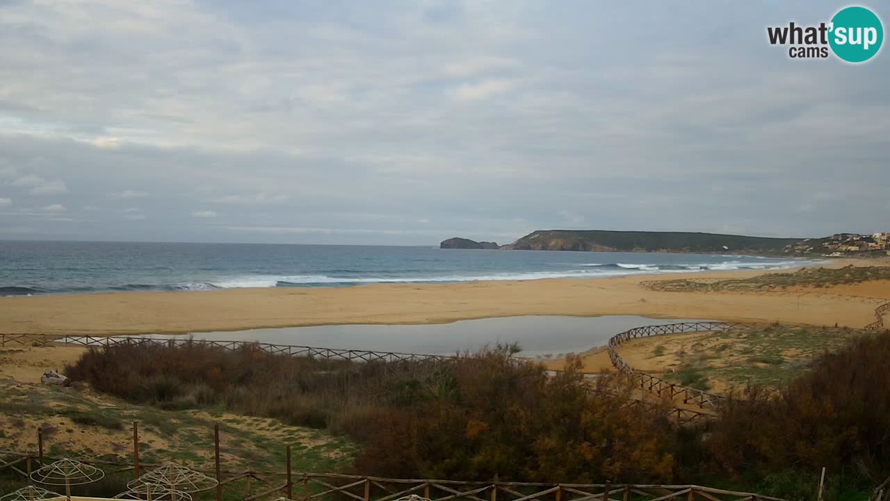 Webcam Torre dei Corsari – Vista live sulla spiaggia da Punta Usai