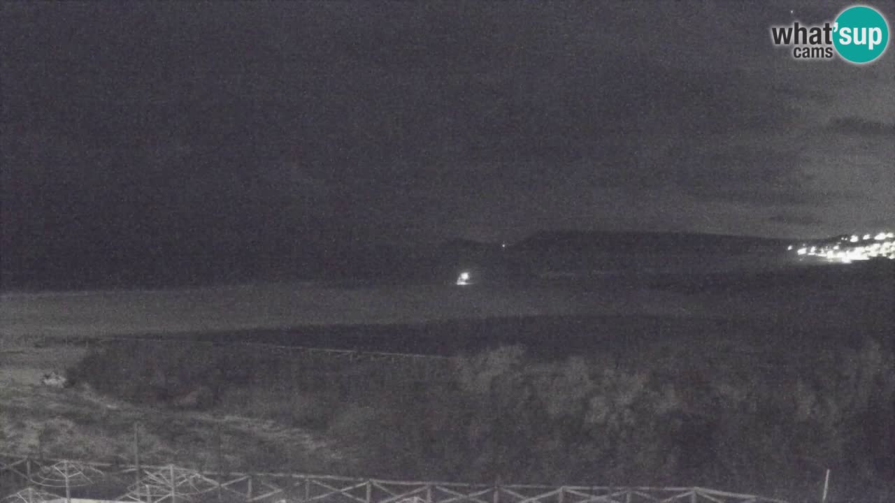 Webcam Torre dei Corsari – Vue en direct sur la plage depuis Punta Usai