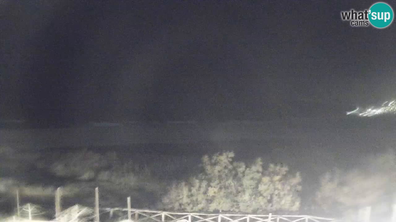 Webcam Torre dei Corsari – Vue en direct sur la plage depuis Punta Usai