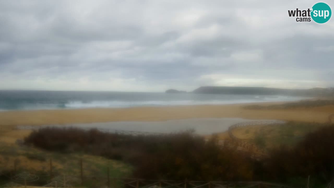 Webcam Torre dei Corsari – Live Beach View from Punta Usai