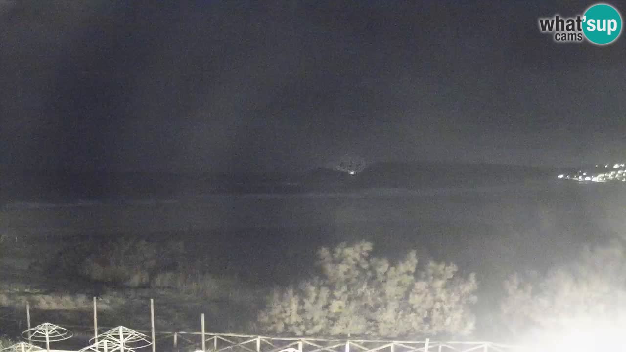 Webcam Torre dei Corsari – Liveblick auf den Strand von Punta Usai