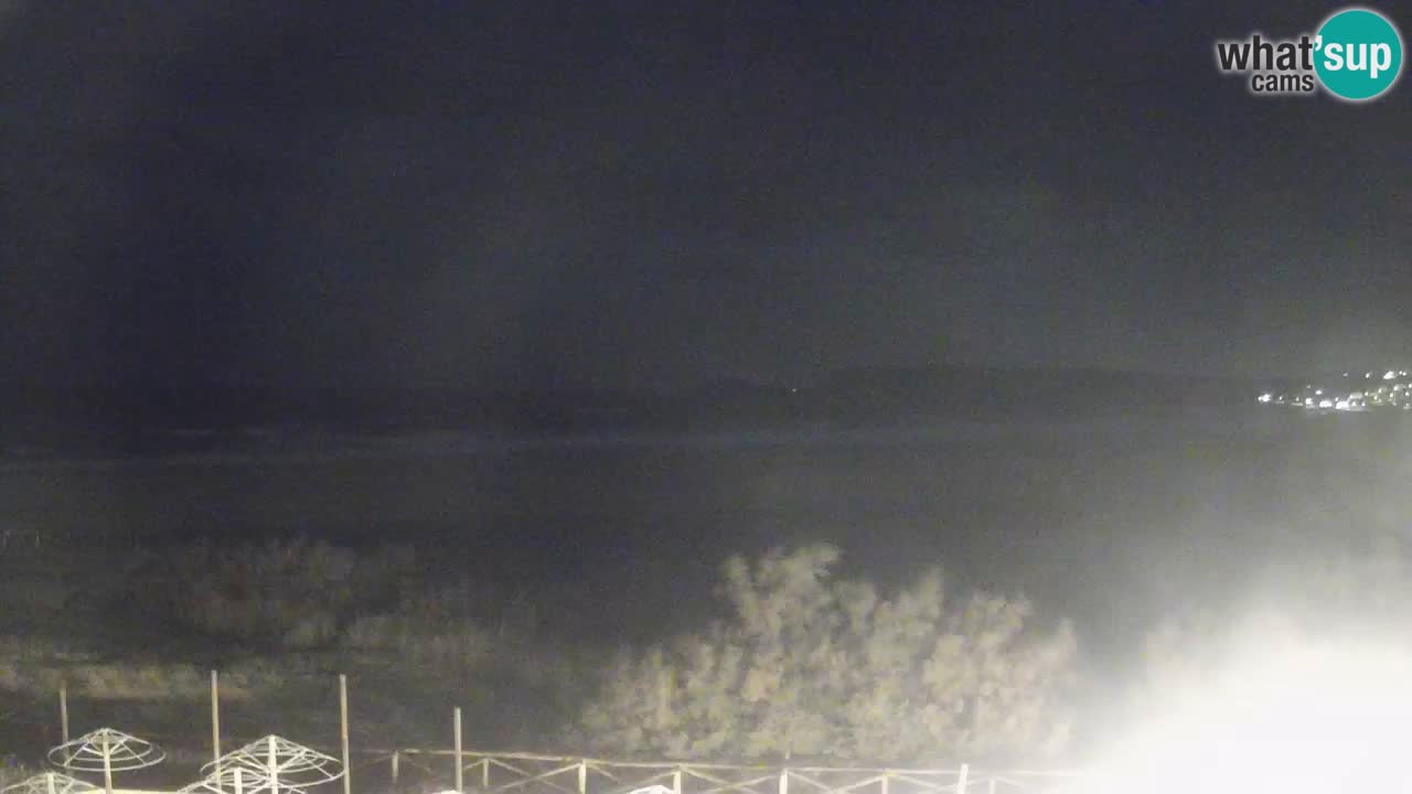 Webcam Torre dei Corsari – Live Beach View from Punta Usai