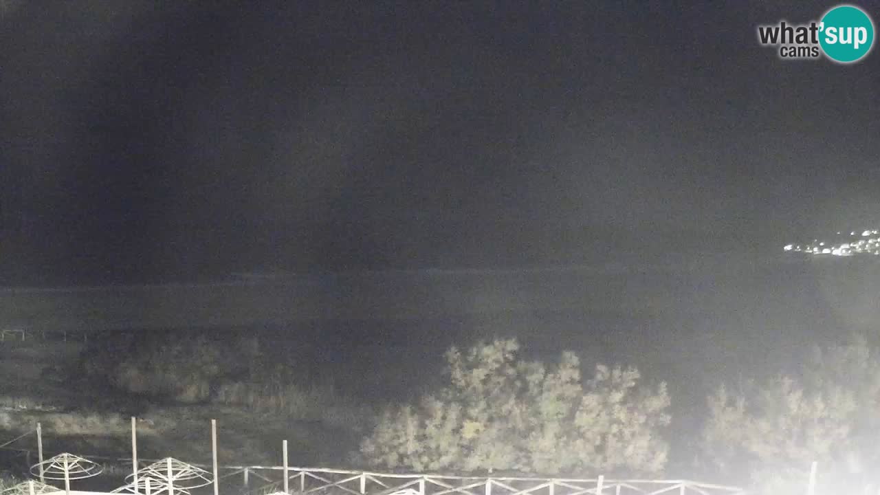 Spletna kamera Torre dei Corsari – Pogled v živo na plažo s Punta Usai