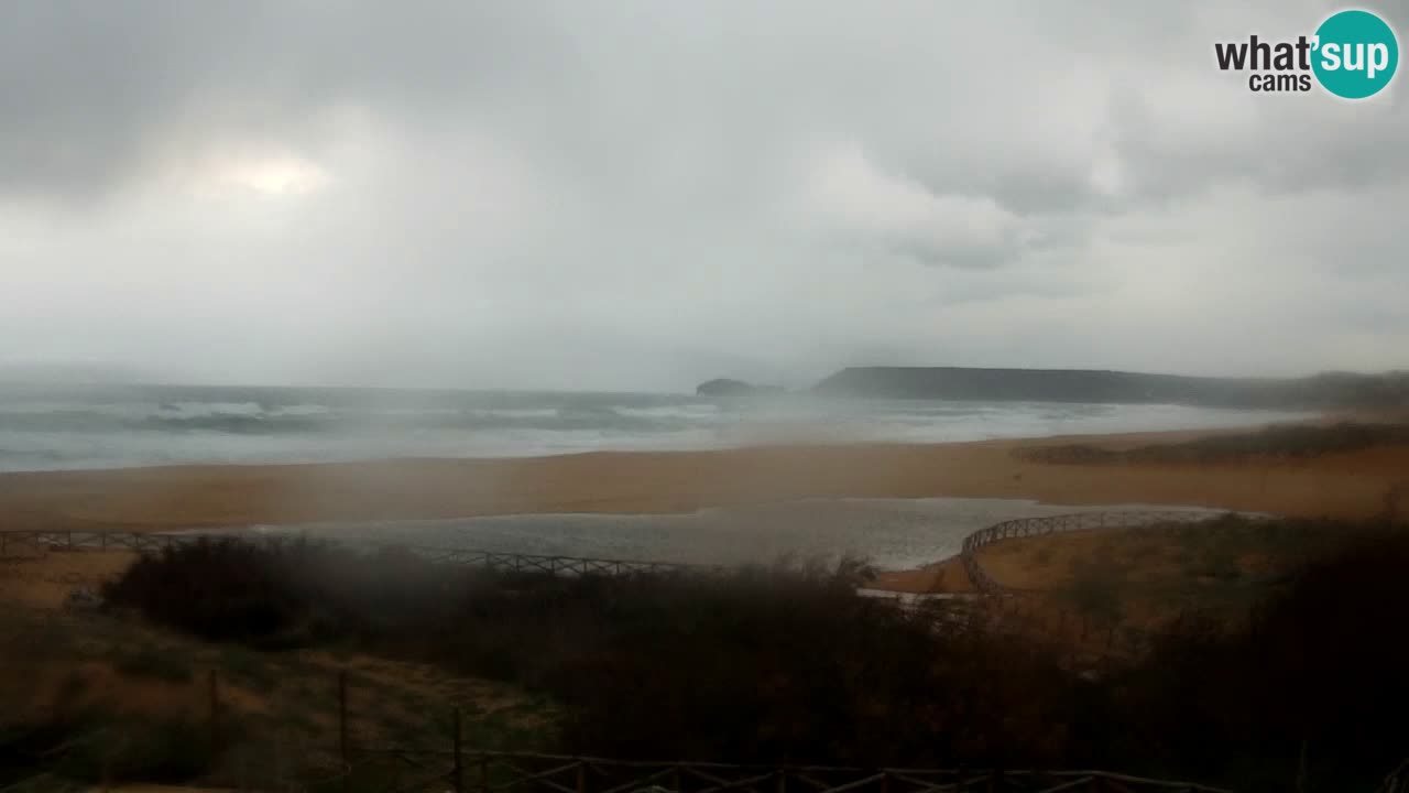 Webcam Torre dei Corsari – Vue en direct sur la plage depuis Punta Usai