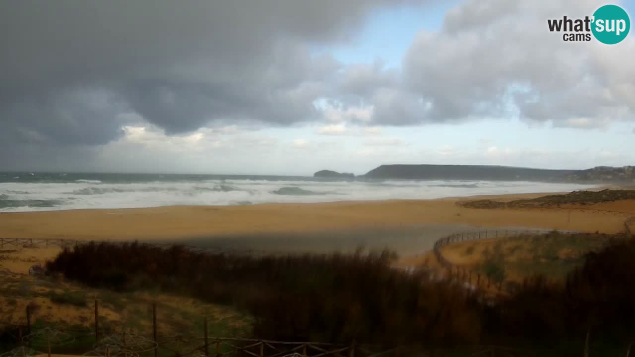 Webcam Torre dei Corsari – Live Beach View from Punta Usai