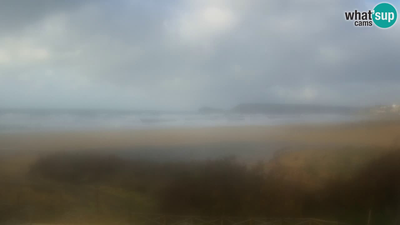 Webcam Torre dei Corsari – Vista live sulla spiaggia da Punta Usai