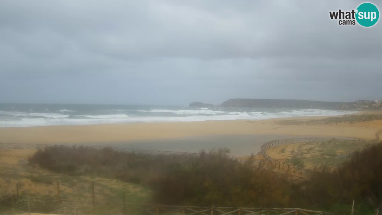 Webcam Torre dei Corsari – Vista live sulla spiaggia da Punta Usai