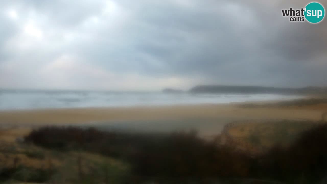 Web kamera Torre dei Corsari – Pogled uživo na plažu s Punta Usai