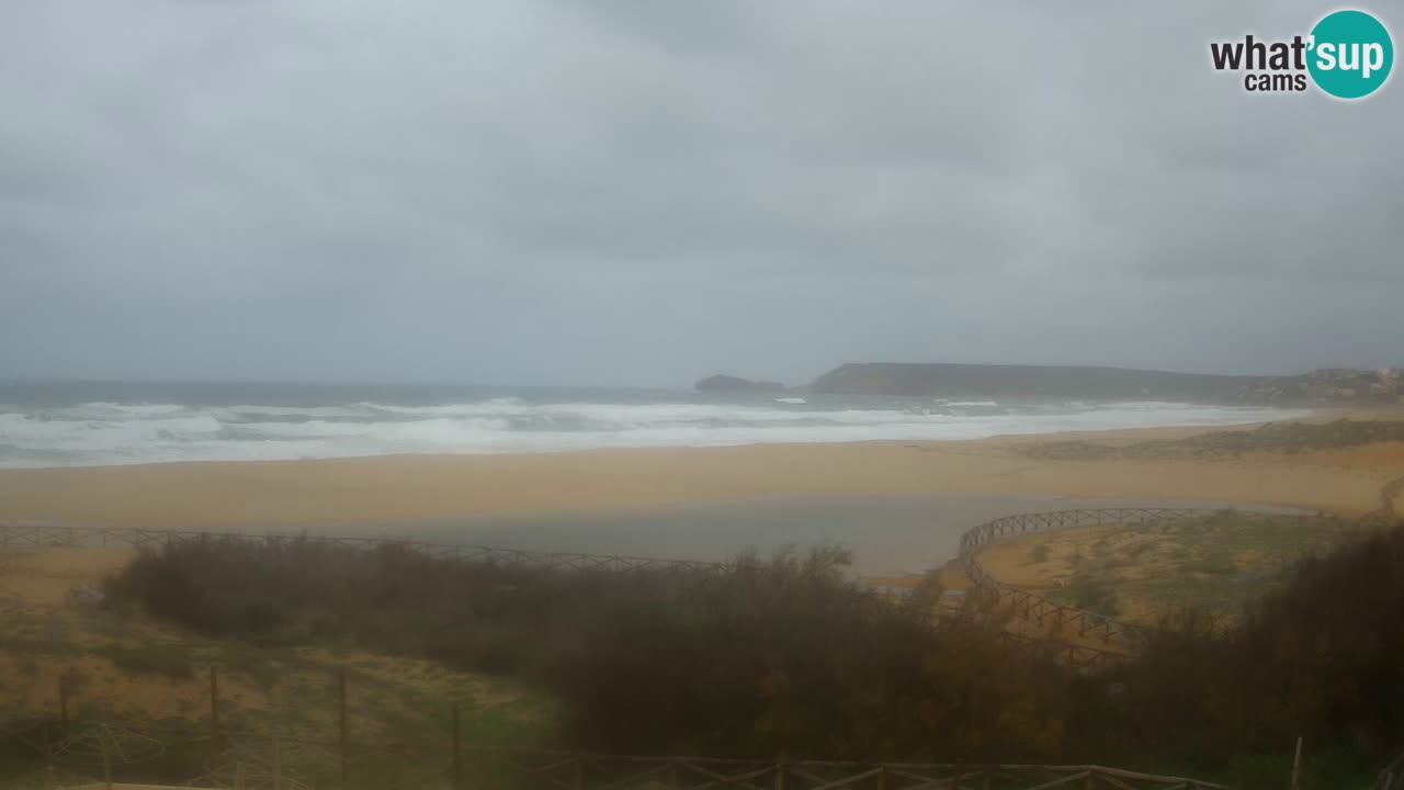 Spletna kamera Torre dei Corsari – Pogled v živo na plažo s Punta Usai