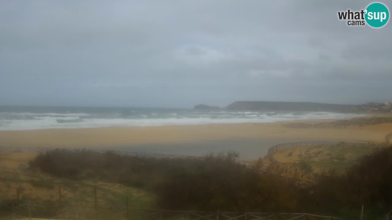 Webcam Torre dei Corsari – Liveblick auf den Strand von Punta Usai