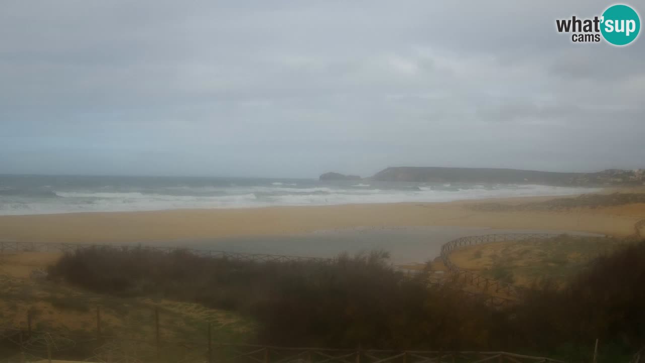 Webcam Torre dei Corsari – Vue en direct sur la plage depuis Punta Usai