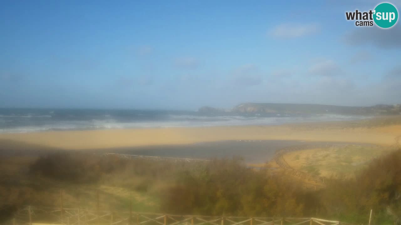 Spletna kamera Torre dei Corsari – Pogled v živo na plažo s Punta Usai