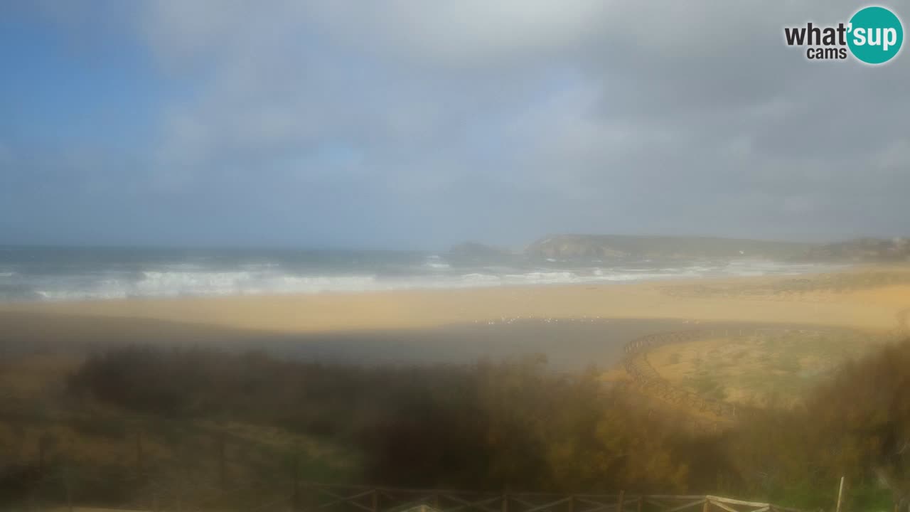 Webcam Torre dei Corsari – Live Beach View from Punta Usai