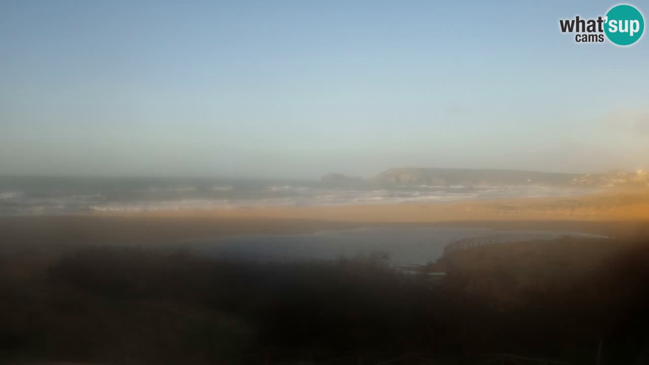 Webcam Torre dei Corsari – Live Beach View from Punta Usai