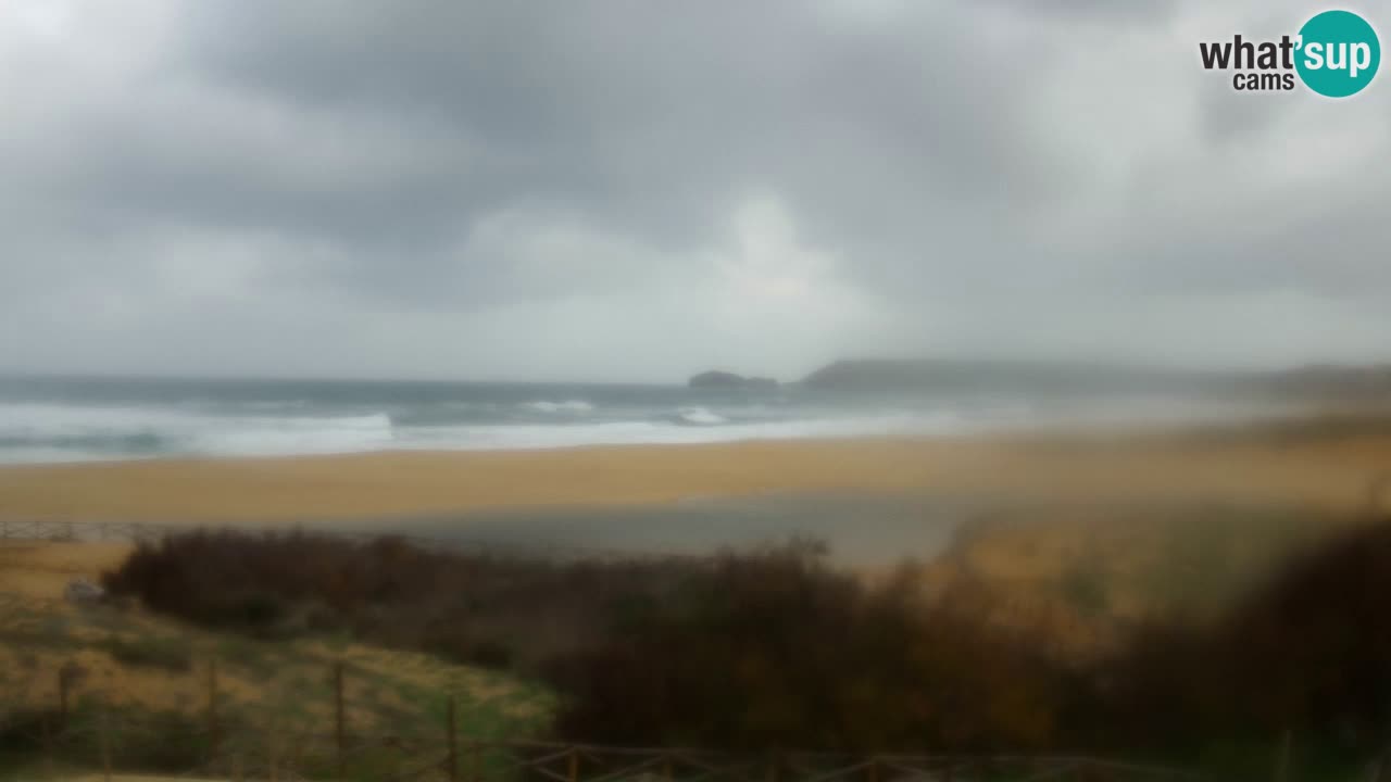 Webcam Torre dei Corsari – Live Beach View from Punta Usai