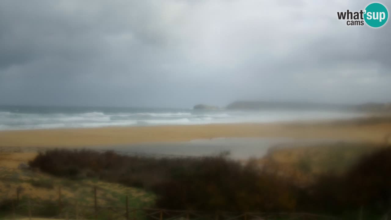 Webcam Torre dei Corsari – Liveblick auf den Strand von Punta Usai