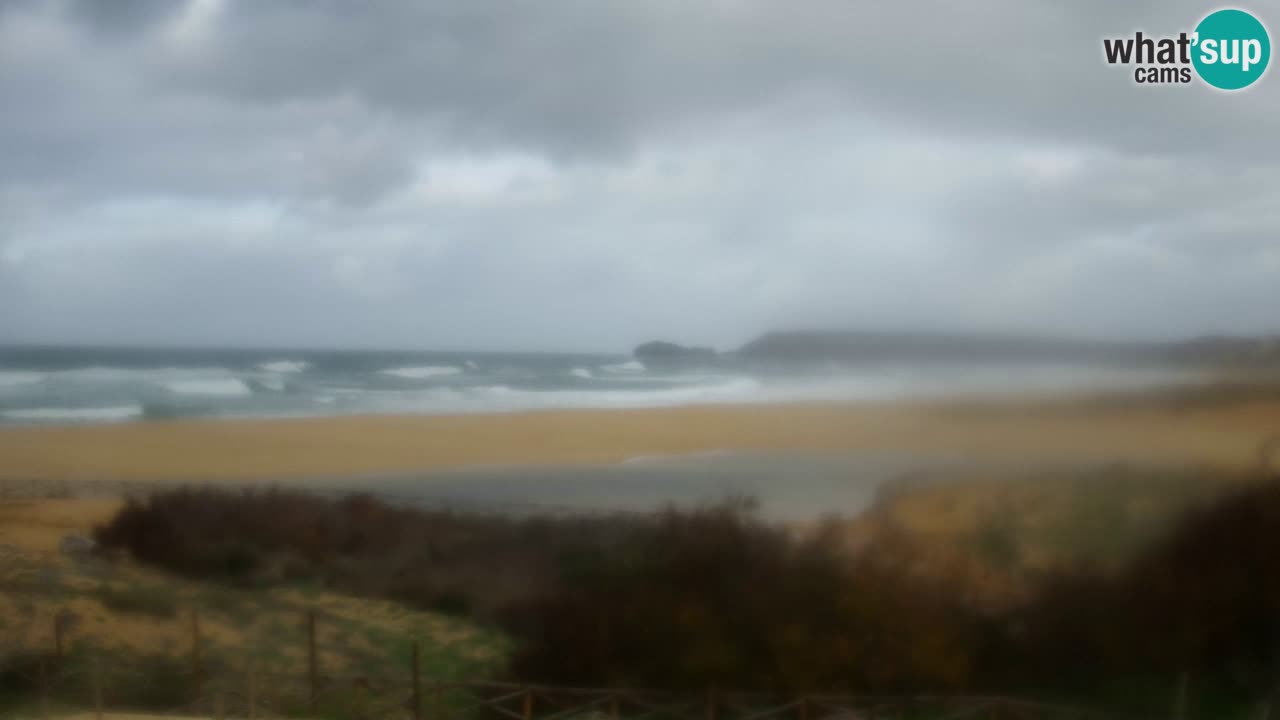 Spletna kamera Torre dei Corsari – Pogled v živo na plažo s Punta Usai