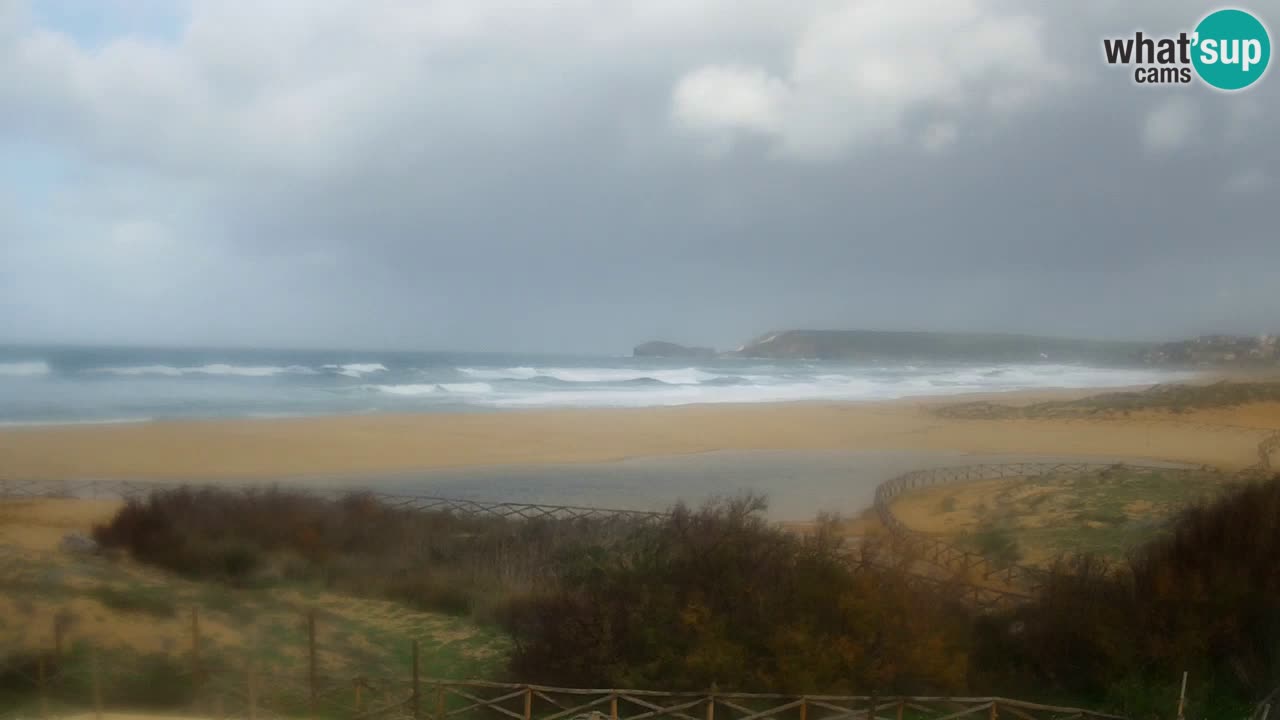Spletna kamera Torre dei Corsari – Pogled v živo na plažo s Punta Usai