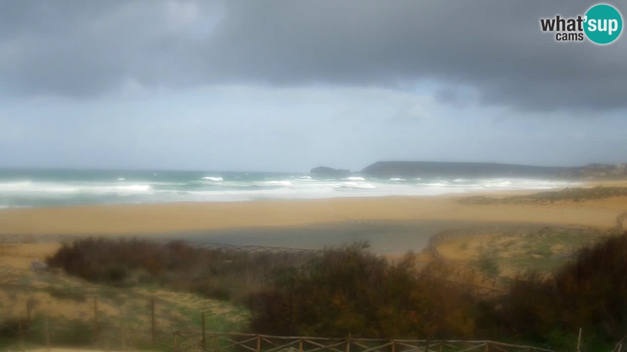 Cámara web Torre dei Corsari – Vista en directo de la playa desde Punta Usai