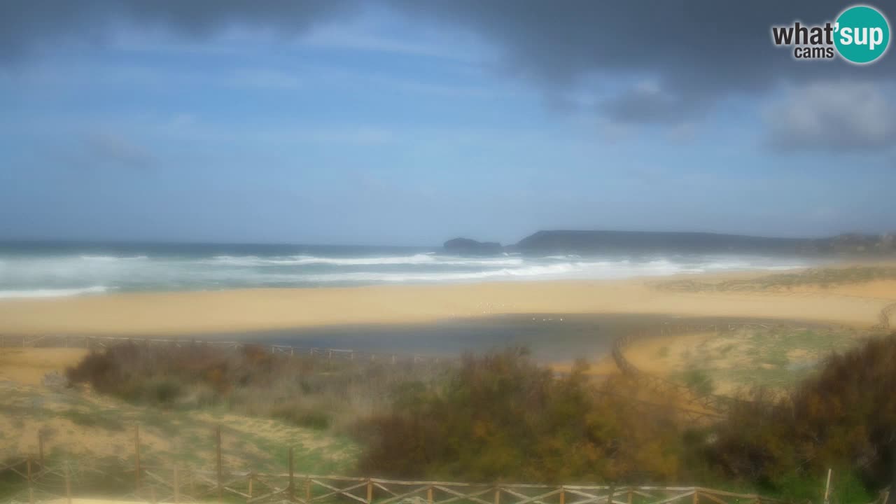 Webcam Torre dei Corsari – Vue en direct sur la plage depuis Punta Usai
