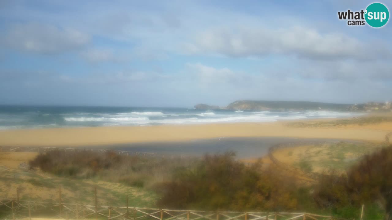 Cámara web Torre dei Corsari – Vista en directo de la playa desde Punta Usai