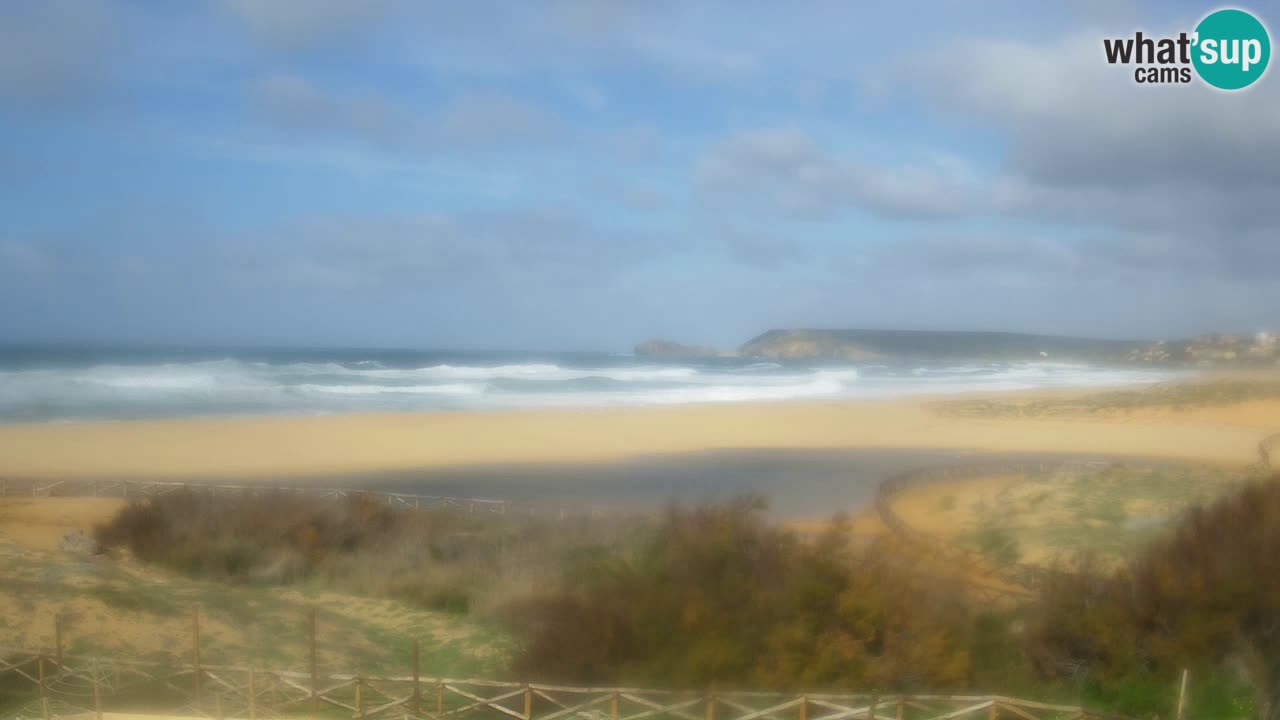 Webcam Torre dei Corsari – Vista live sulla spiaggia da Punta Usai