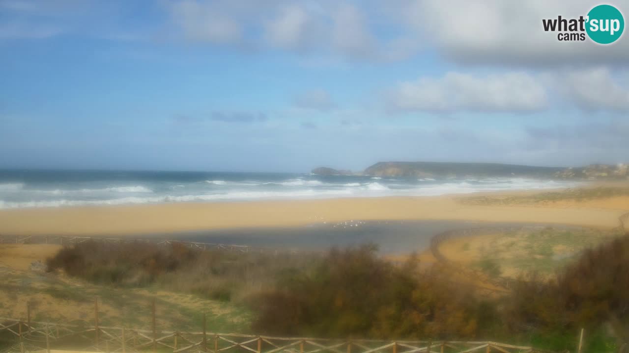 Webcam Torre dei Corsari – Vista live sulla spiaggia da Punta Usai