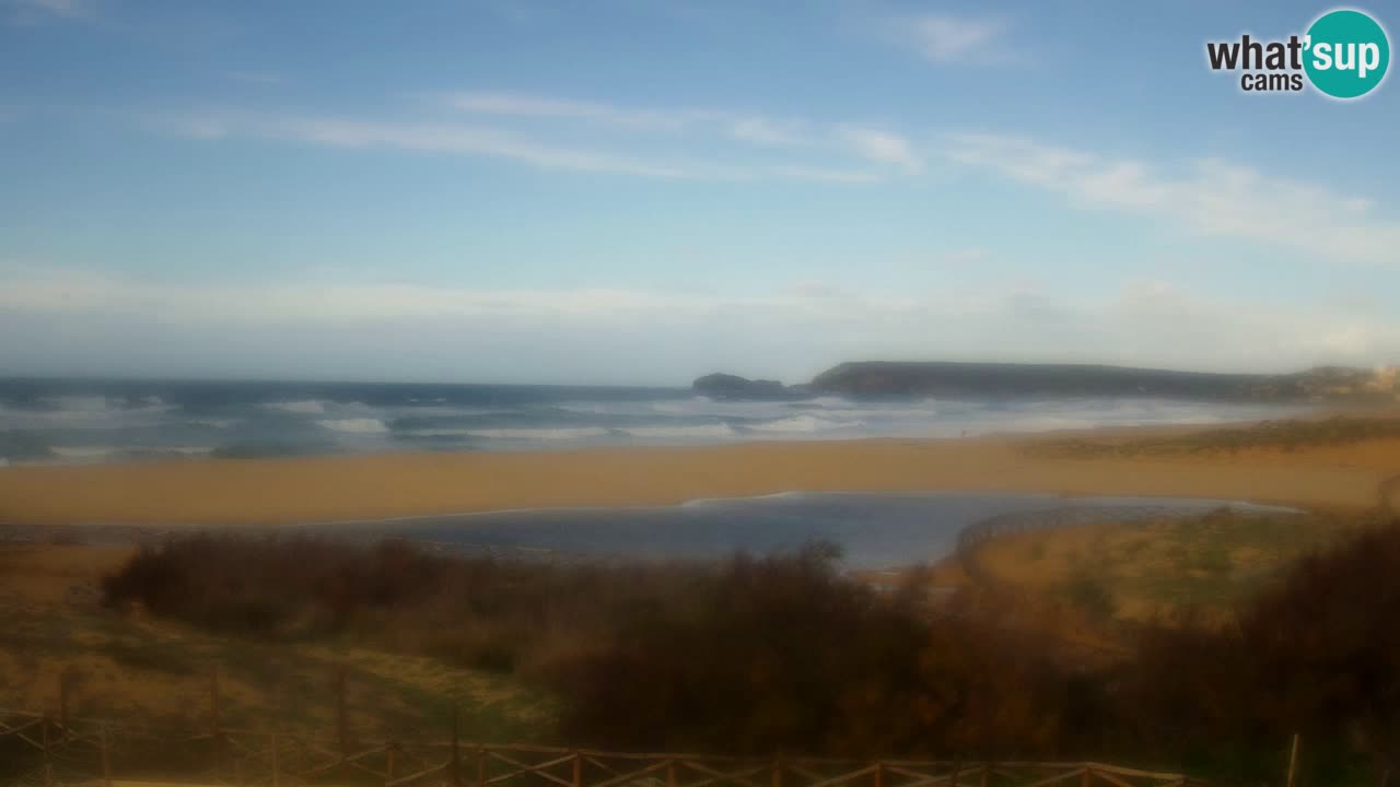 Webcam Torre dei Corsari – Live Beach View from Punta Usai