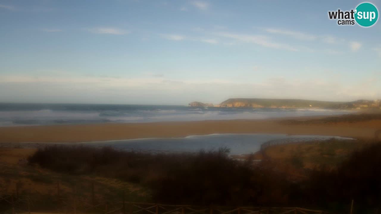 Cámara web Torre dei Corsari – Vista en directo de la playa desde Punta Usai