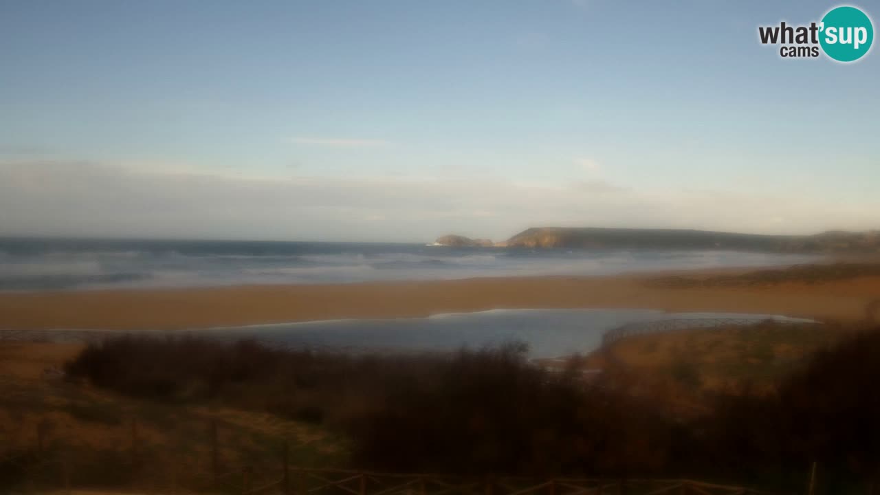 Webcam Torre dei Corsari – Vista live sulla spiaggia da Punta Usai