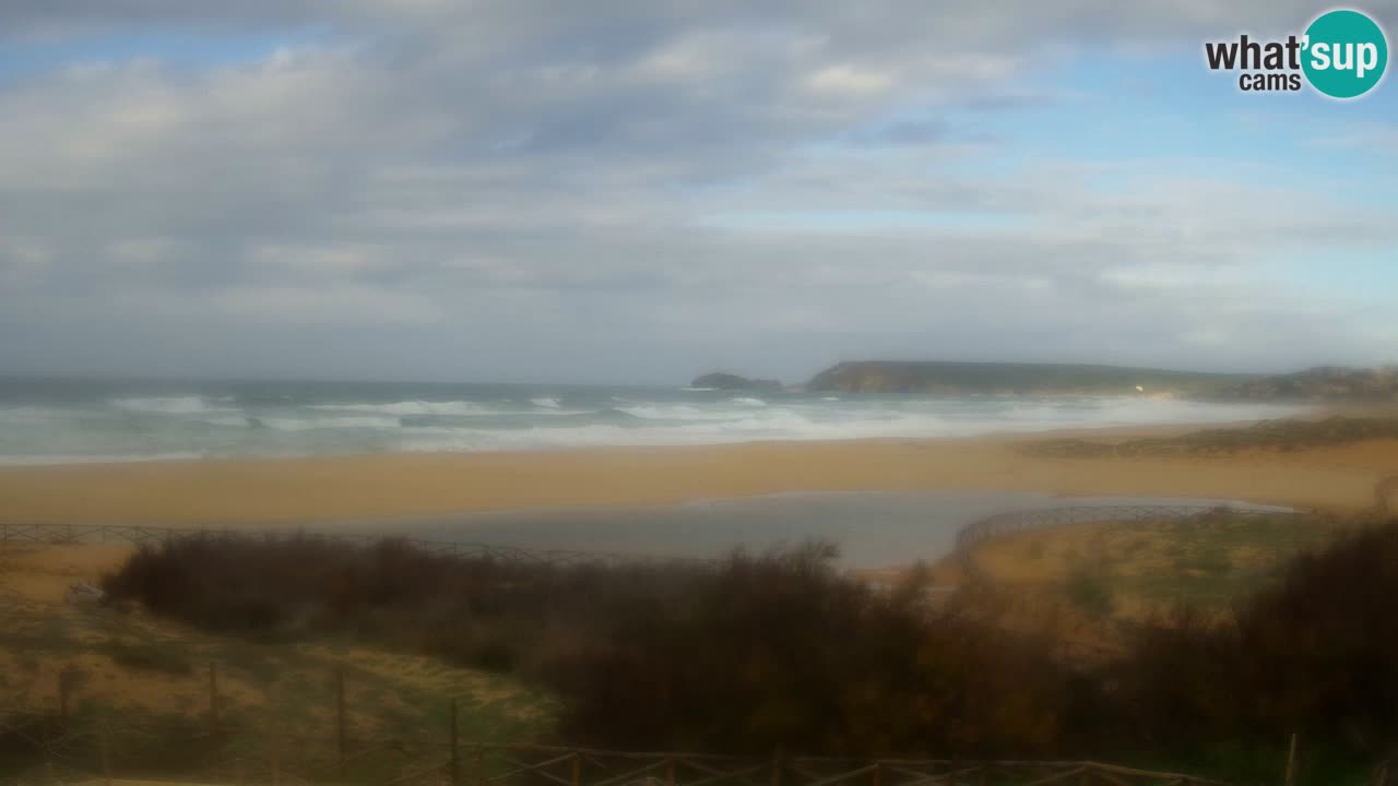 Webcam Torre dei Corsari – Vista live sulla spiaggia da Punta Usai