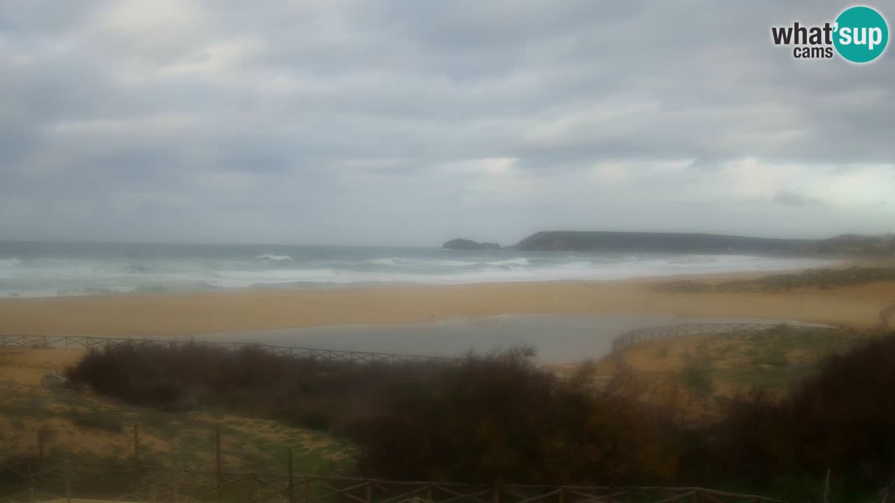 Webcam Torre dei Corsari – Live Beach View from Punta Usai