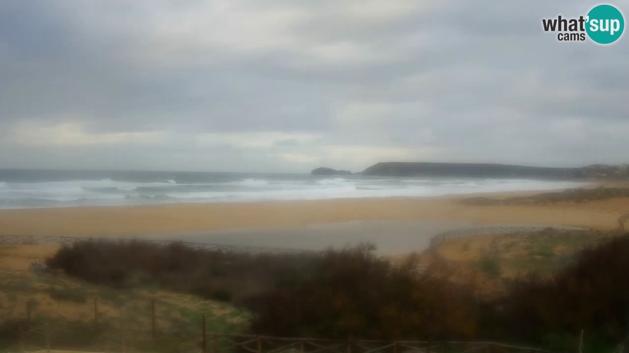 Web kamera Torre dei Corsari – Pogled uživo na plažu s Punta Usai