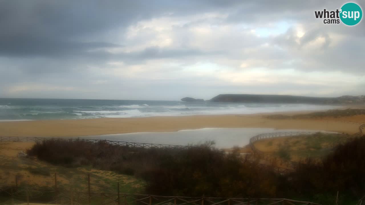 Webcam Torre dei Corsari – Liveblick auf den Strand von Punta Usai