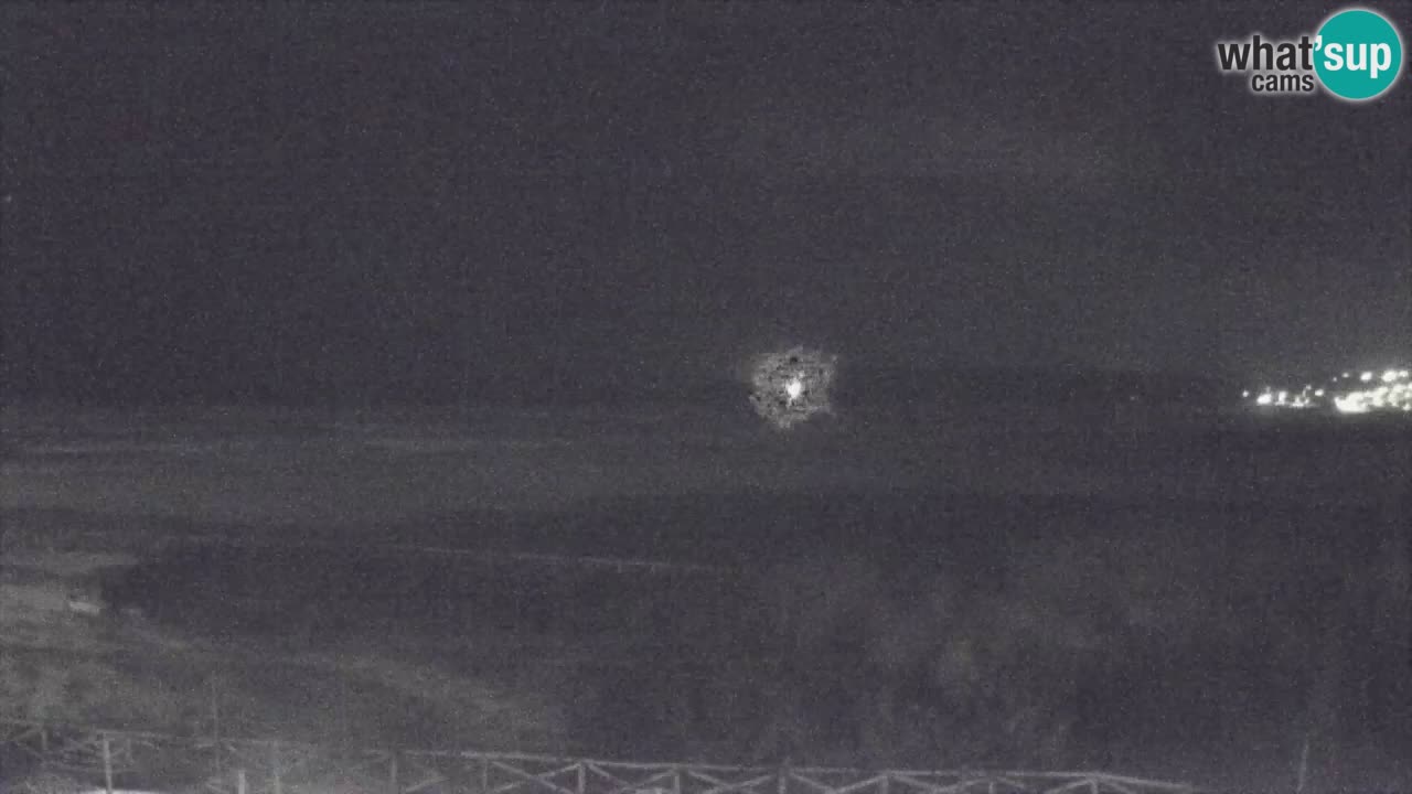 Webcam Torre dei Corsari – Liveblick auf den Strand von Punta Usai