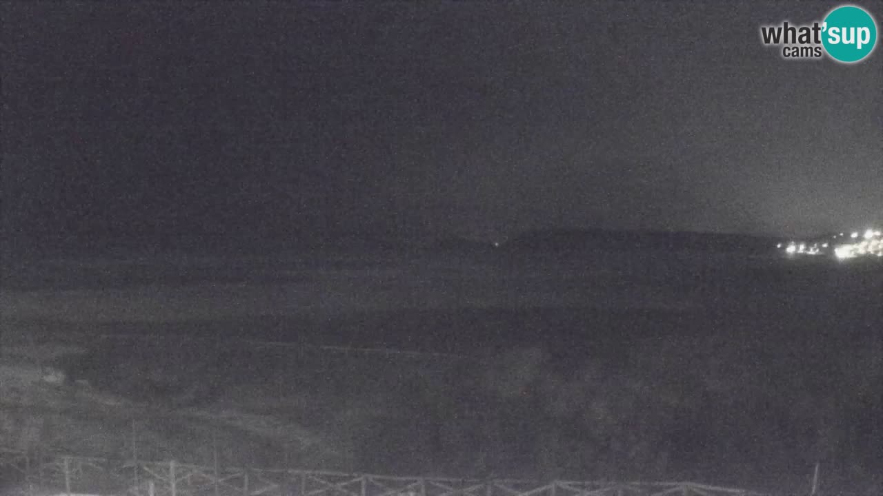 Webcam Torre dei Corsari – Vista live sulla spiaggia da Punta Usai