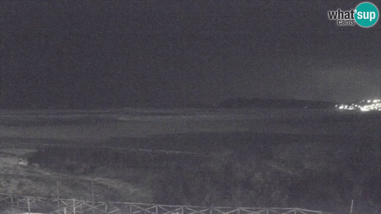 Webcam Torre dei Corsari – Liveblick auf den Strand von Punta Usai