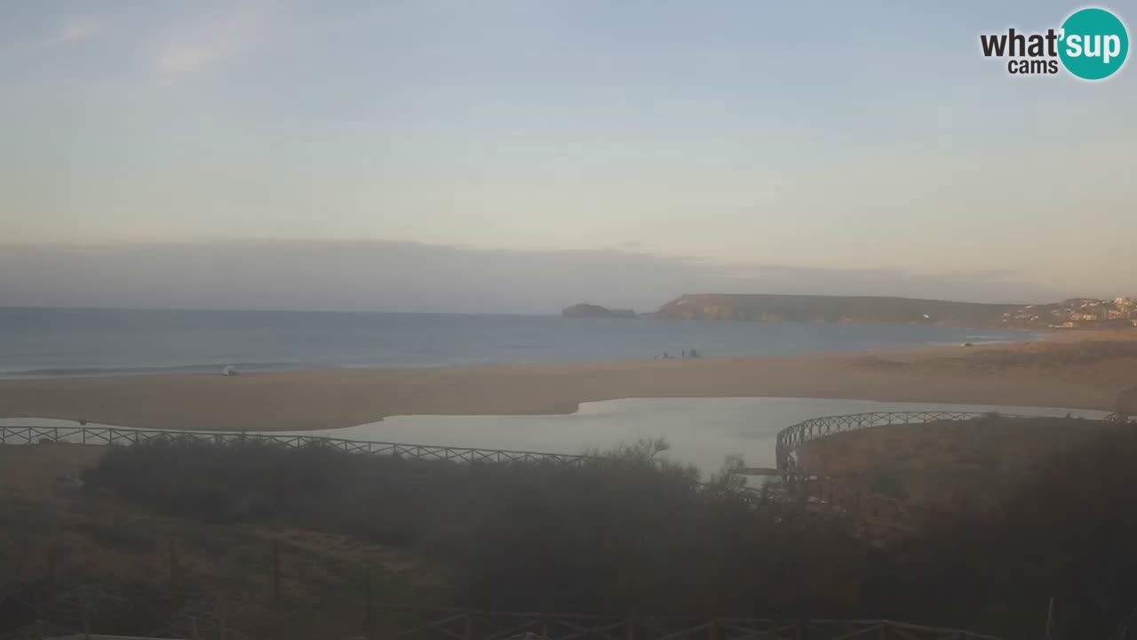 Webcam Torre dei Corsari – Vista live sulla spiaggia da Punta Usai