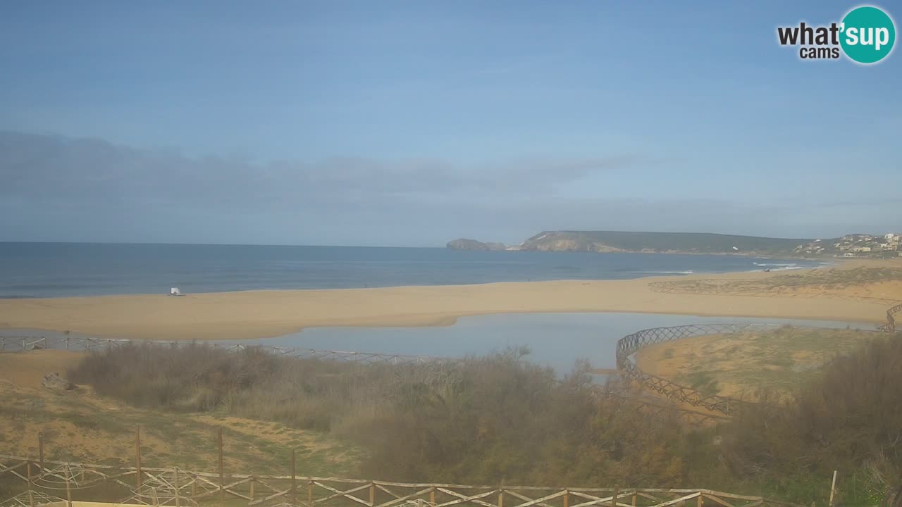 Webcam Torre dei Corsari – Vista live sulla spiaggia da Punta Usai