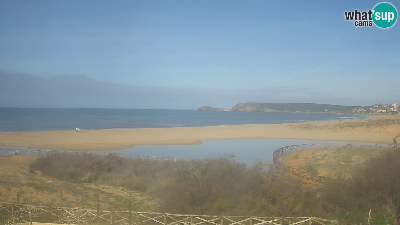 Spletna kamera Torre dei Corsari – Pogled v živo na plažo s Punta Usai