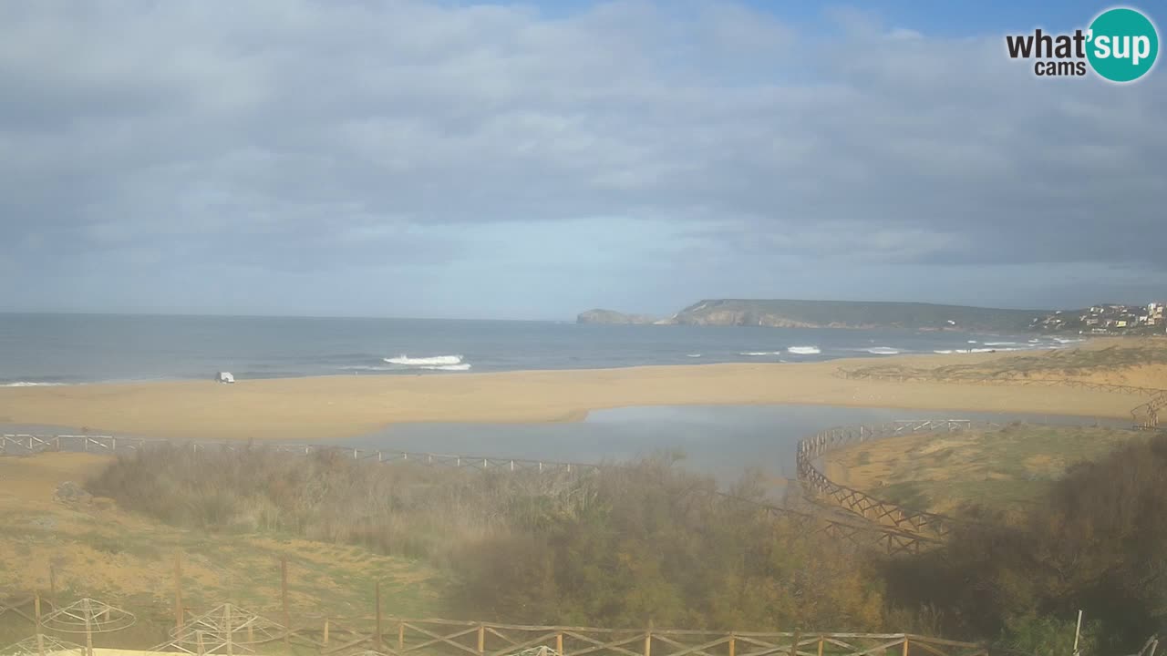Spletna kamera Torre dei Corsari – Pogled v živo na plažo s Punta Usai