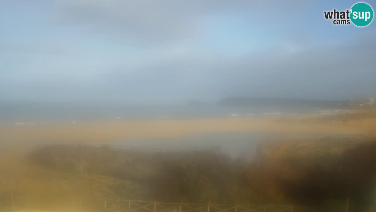 Webcam Torre dei Corsari – Liveblick auf den Strand von Punta Usai