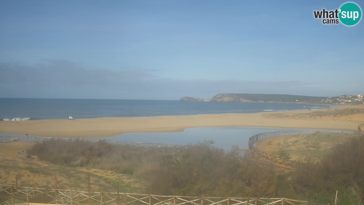 Webcam Torre dei Corsari – Liveblick auf den Strand von Punta Usai